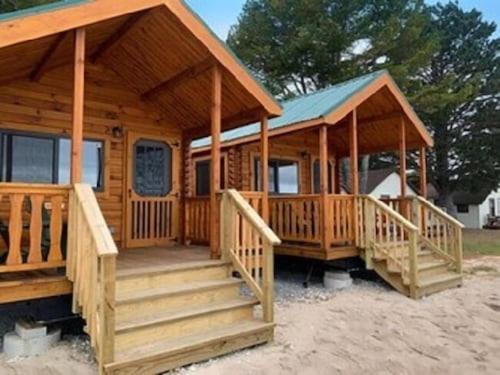 Waterfront Inn Mackinaw Stadt Exterior foto